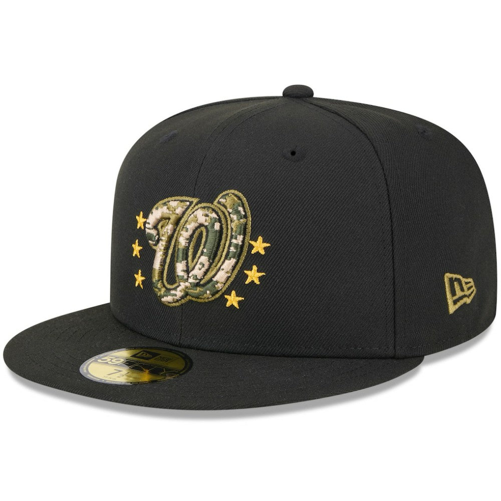 MLB Washington Nationals New Era 2024 Armed Forces Day On-Field 59FIFTY Fitted Hat