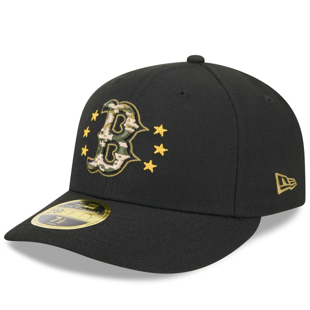 MLB Boston Red Sox New Era 2024 Armed Forces Day Low Profile 59FIFTY Fitted Hat