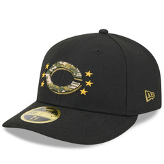 MLB Cincinnati Reds New Era 2024 Armed Forces Day Low Profile 59FIFTY Fitted Hat