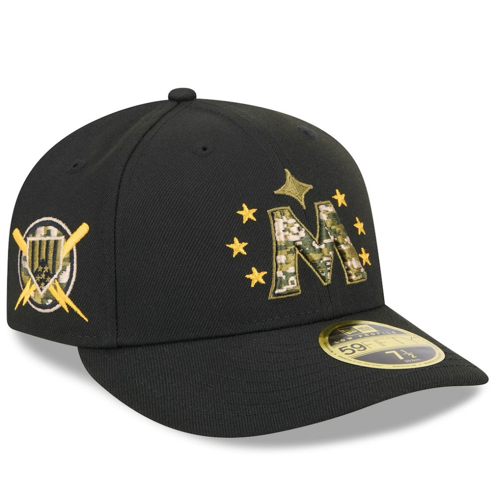 MLB Minnesota Twins New Era 2024 Armed Forces Day Low Profile 59FIFTY Fitted Hat