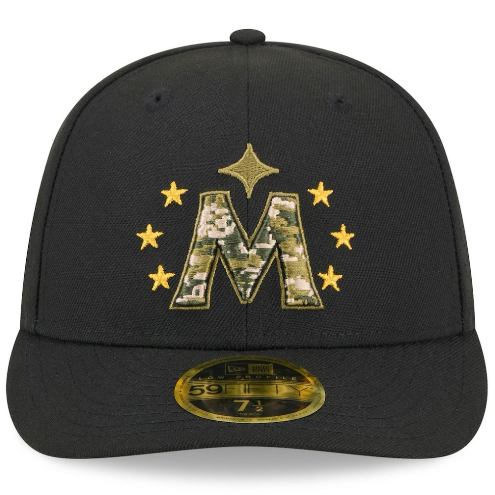 MLB Minnesota Twins New Era 2024 Armed Forces Day Low Profile 59FIFTY Fitted Hat