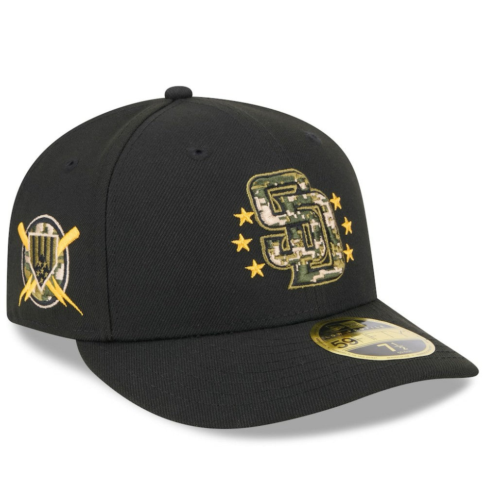 MLB San Diego Padres New Era 2024 Armed Forces Day Low Profile 59FIFTY Fitted Hat