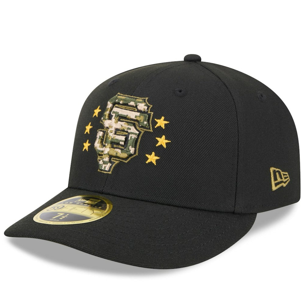 MLB San Francisco Giants New Era 2024 Armed Forces Day Low Profile 59FIFTY Fitted Hat