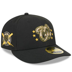 MLB Washington Nationals New Era 2024 Armed Forces Day Low Profile 59FIFTY Fitted Hat