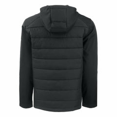MLB San Francisco Giants Cutter & Buck Big & Tall Evoke Hybrid Eco Softshell Recycled Full-Zip Hoodie
