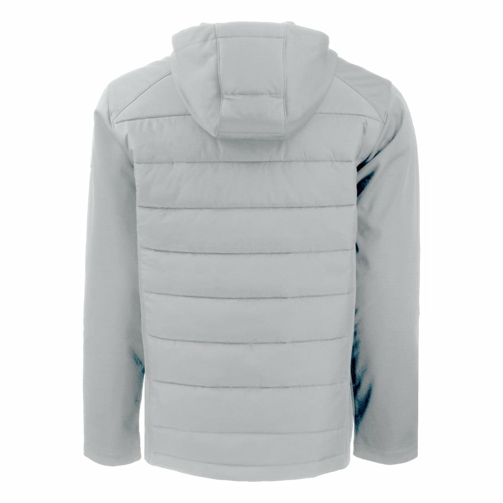 MLB Detroit Tigers Cutter & Buck Evoke Hybrid Eco Softshell Recycled Full-Zip Hoodie