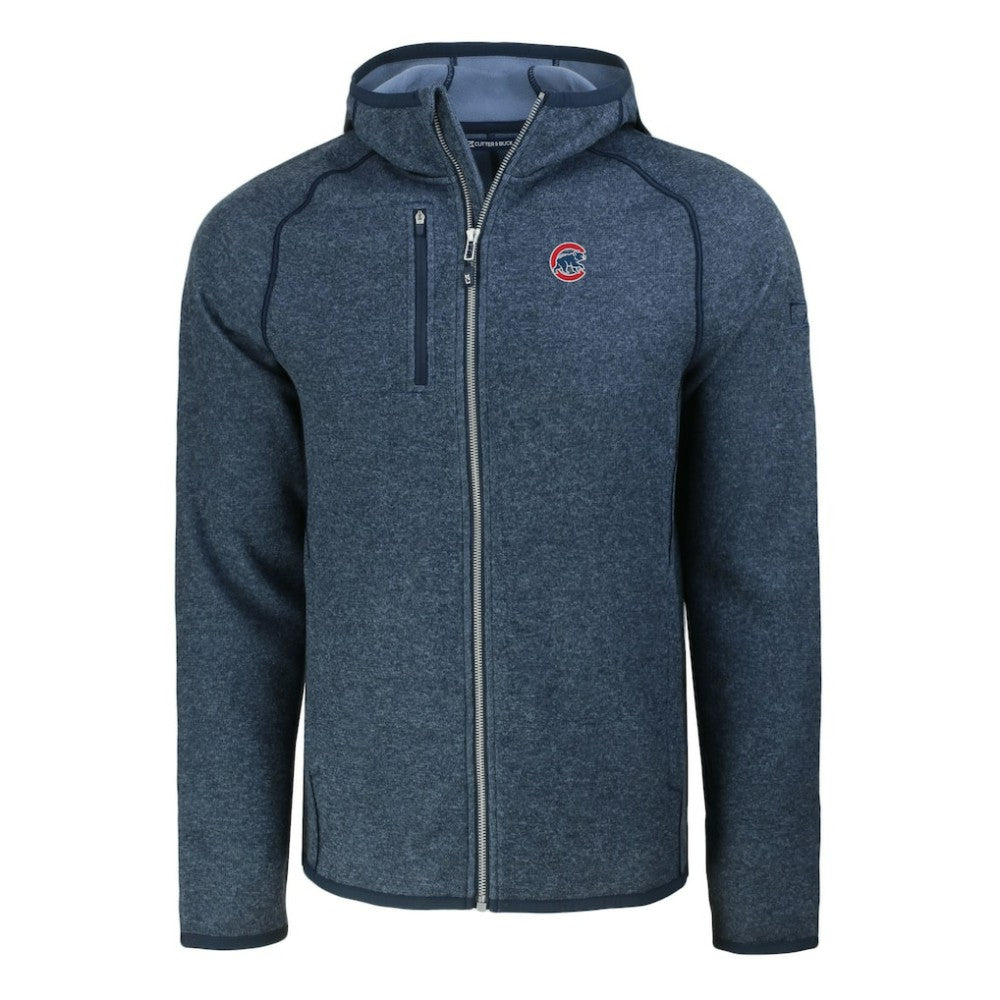 MLB Chicago Cubs Cutter & Buck Mainsail Full-Zip Hooded Jacket