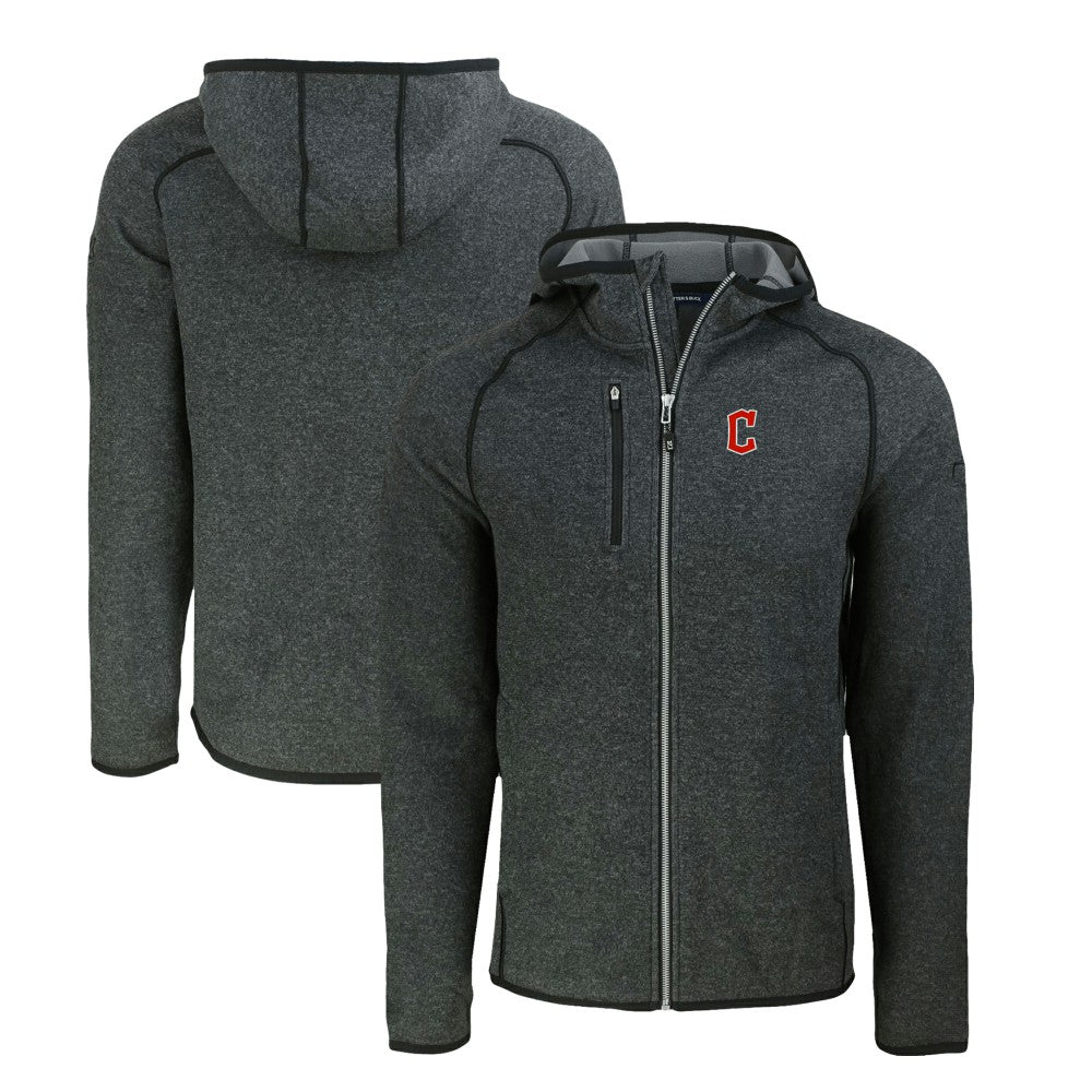 MLB Cleveland Guardians Cutter & Buck Mainsail Full-Zip Hooded Jacket