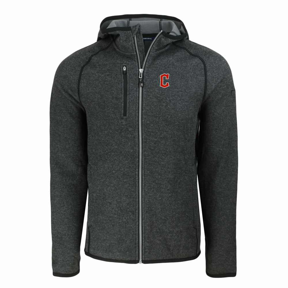 MLB Cleveland Guardians Cutter & Buck Mainsail Full-Zip Hooded Jacket