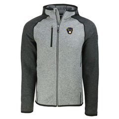 MLB Milwaukee Brewers Cutter & Buck Mainsail Full-Zip Hooded Jacket