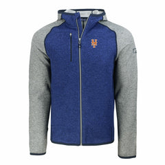 MLB New York Mets Cutter & Buck Mainsail Full-Zip Hooded Jacket