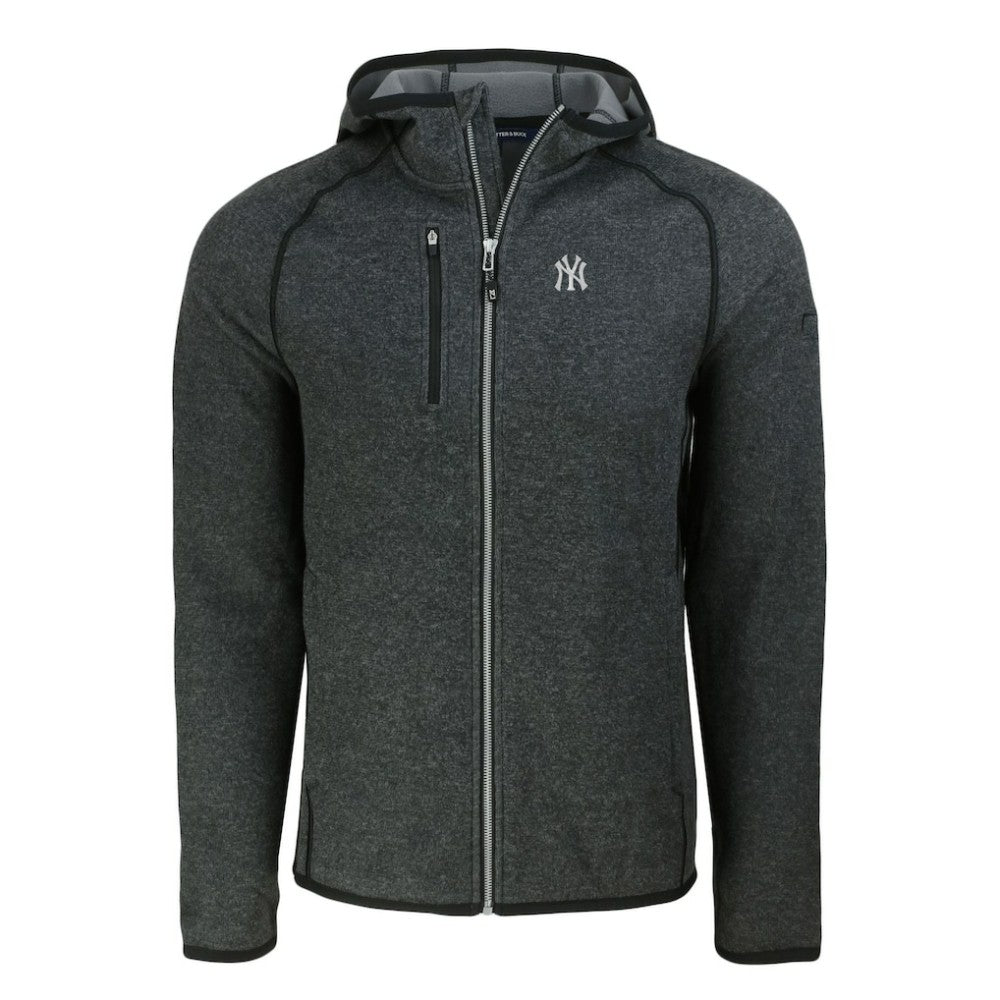MLB New York Yankees Cutter & Buck Mainsail Full-Zip Hooded Jacket