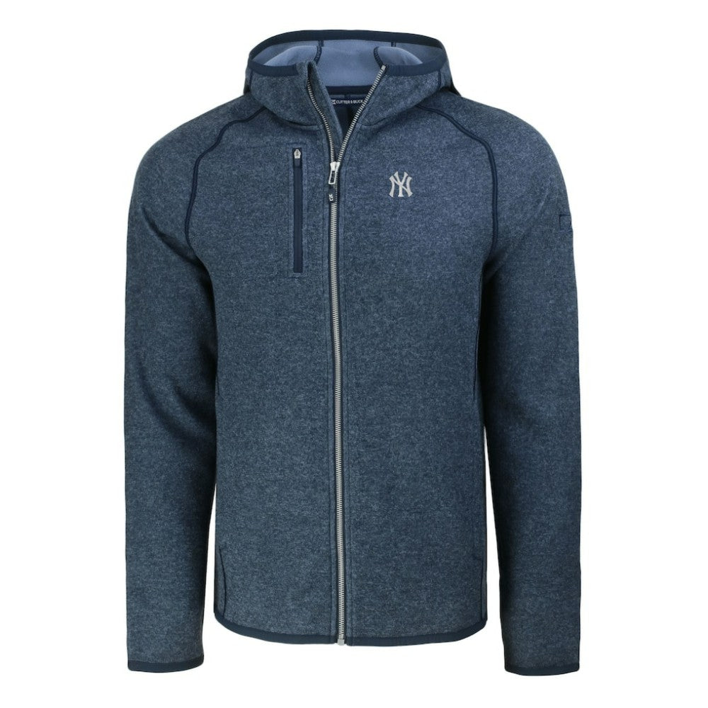 MLB New York Yankees Cutter & Buck Mainsail Full-Zip Hooded Jacket