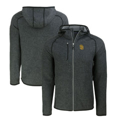 MLB San Diego Padres Cutter & Buck Mainsail Full-Zip Hooded Jacket