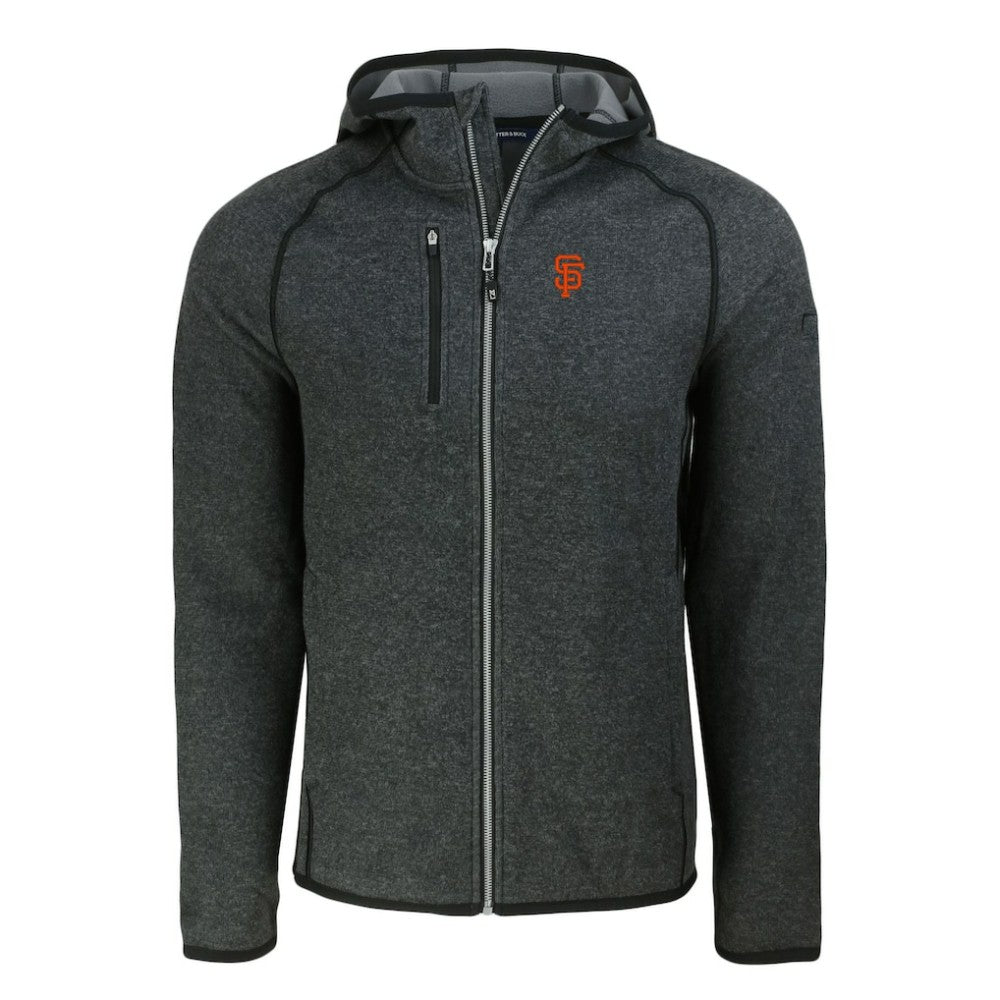 MLB San Francisco Giants Cutter & Buck Mainsail Full-Zip Hooded Jacket