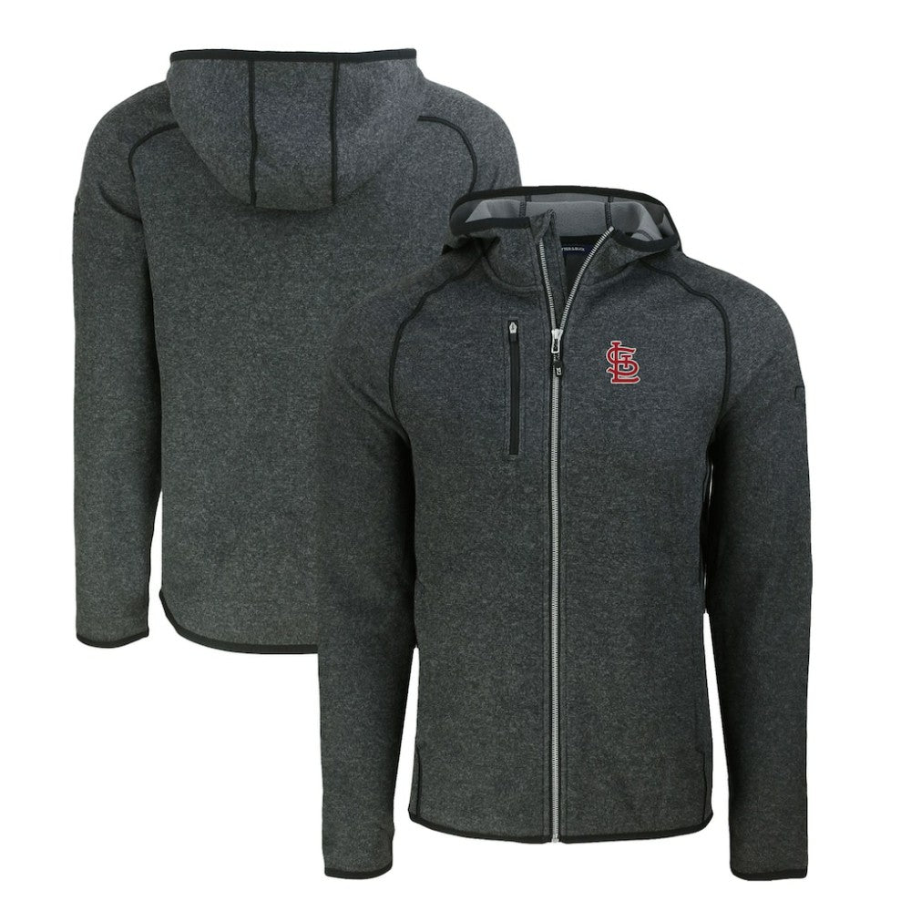 MLB St. Louis Cardinals Cutter & Buck Mainsail Full-Zip Hooded Jacket