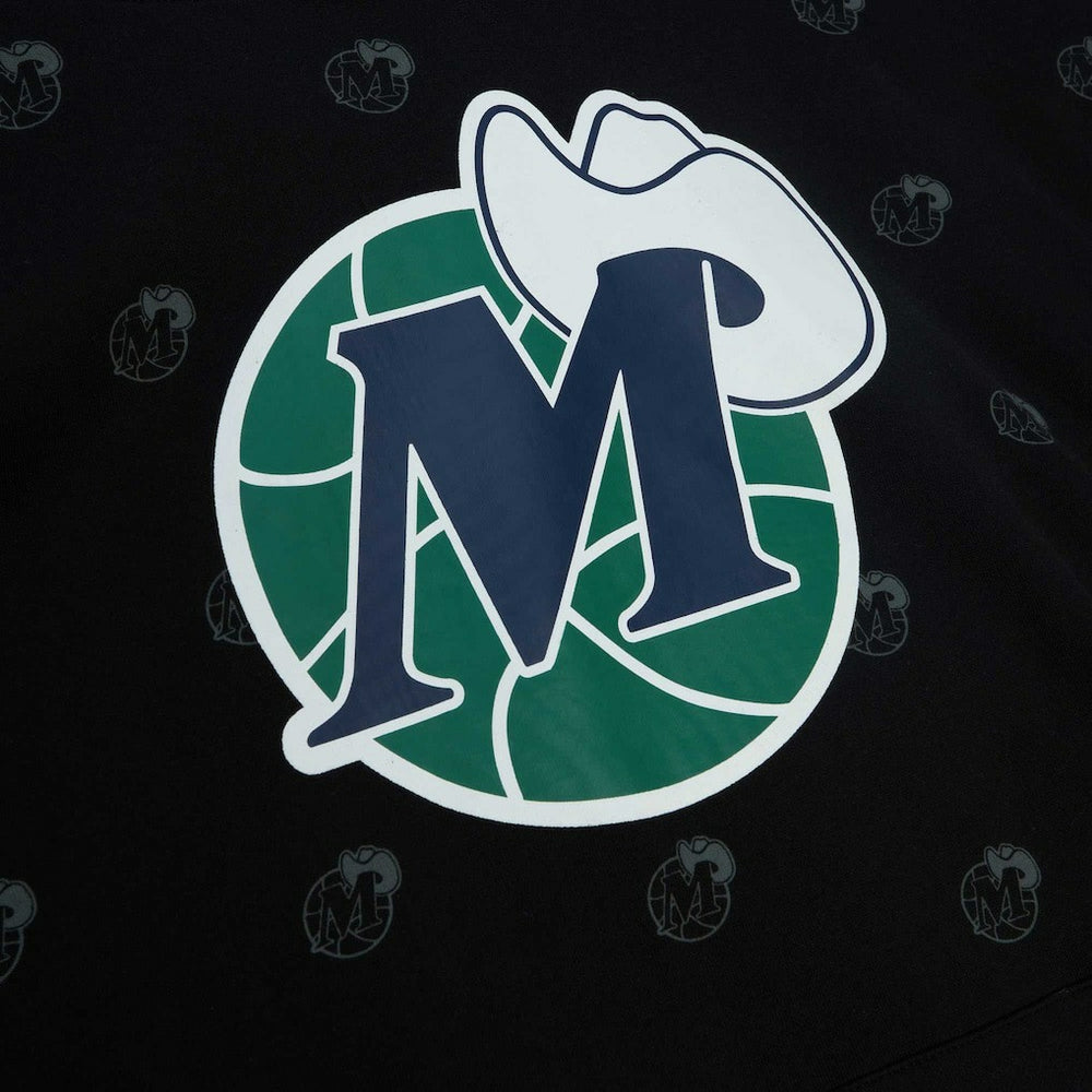 NBA Dallas Mavericks Hardwood Classics Allover Print Pullover Hoodie sale