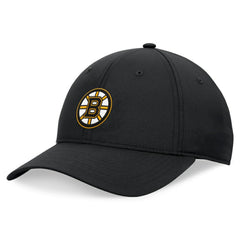 NHL Black Boston Bruins Fanatics Front Office Ripstop Adjustable Hat