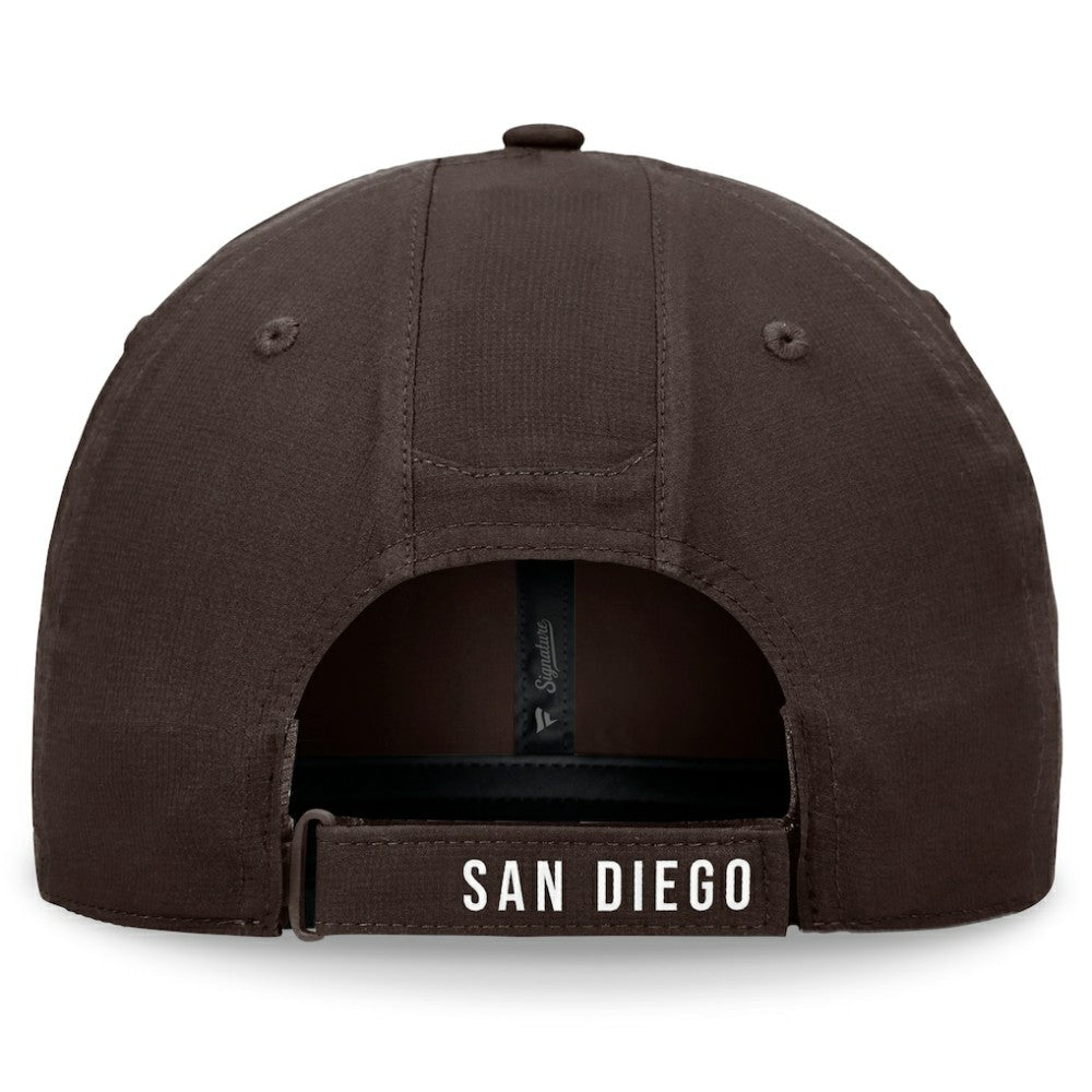 MLB San Diego Padres Fanatics Front Office Ripstop Unstructured Adjustable Hat