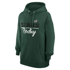 NHL Green Dallas Stars G-III 4Her by Carl Banks Women's Team Sport Tri-Blend Fleece Hoodie