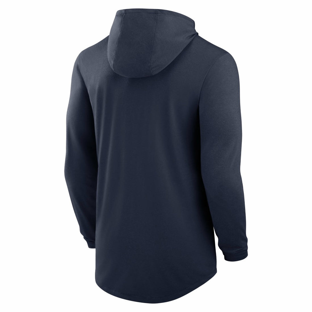 Blitz Tri-Blend Dri-FIT Long Sleeve Hoodie T-Shirt - Tennessee Titans