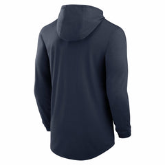 Blitz Tri-Blend Dri-FIT Long Sleeve Hoodie T-Shirt - Tennessee Titans