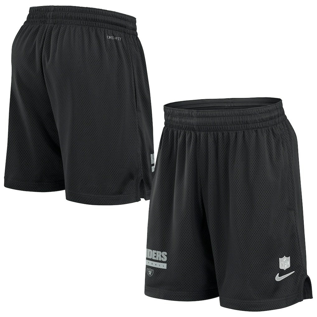 2024 Sideline Performance Mesh Shorts - Las Vegas Raiders