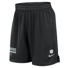 2024 Sideline Performance Mesh Shorts - Las Vegas Raiders