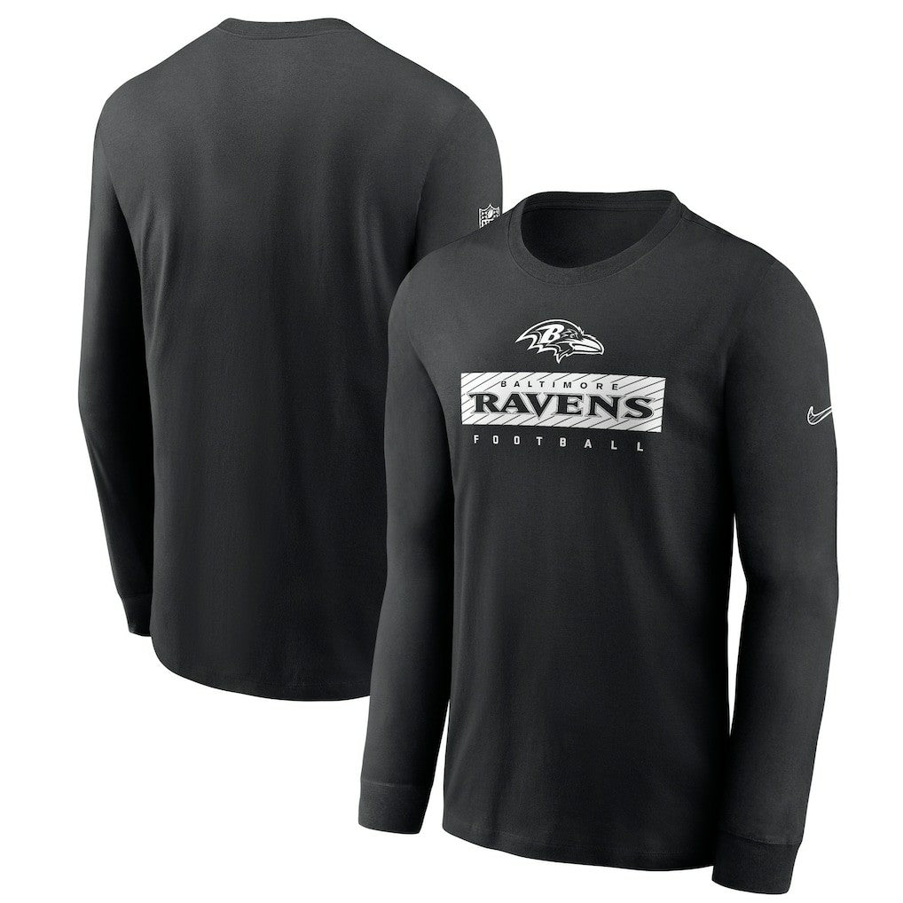 Sideline Dri-FIT Long Sleeve T-Shirt - Baltimore Ravens