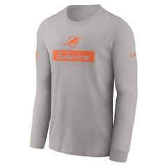 Sideline Dri-FIT Long Sleeve T-Shirt - Miami Dolphins