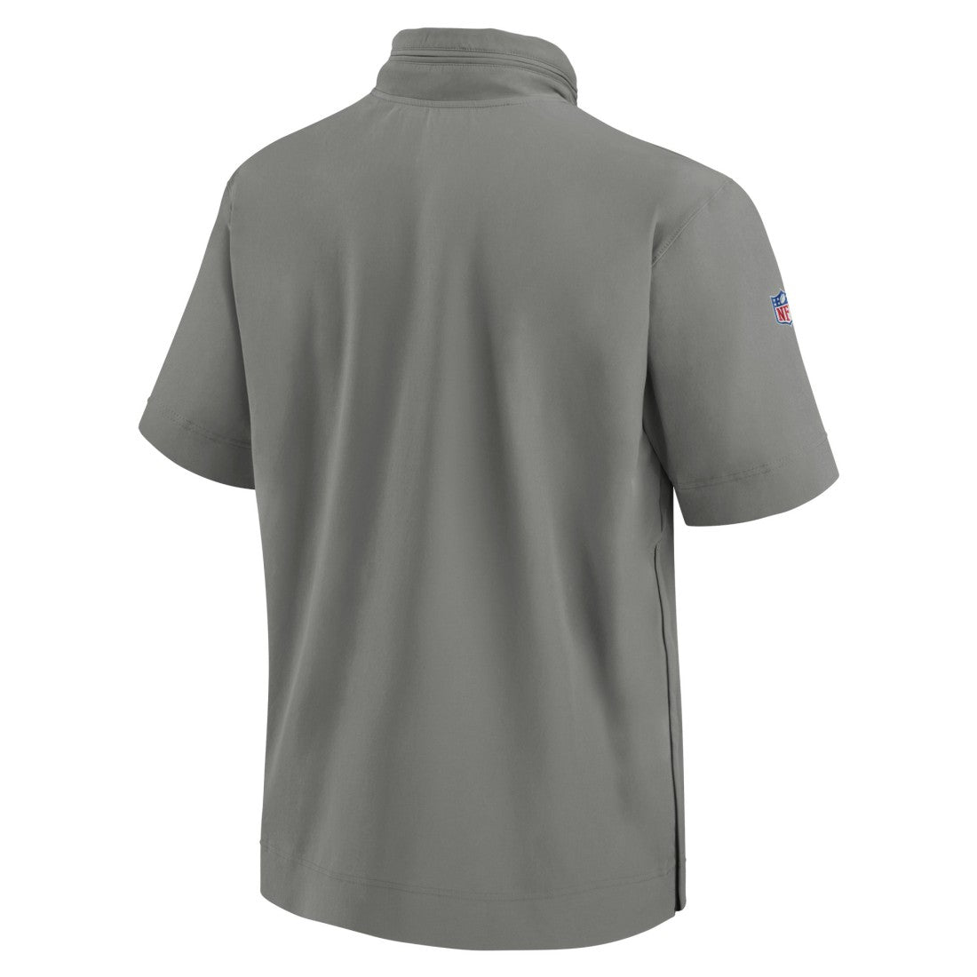 2024 Sideline Coach Short Sleeve Half-Zip Hoodie Jacket - Detroit Lions