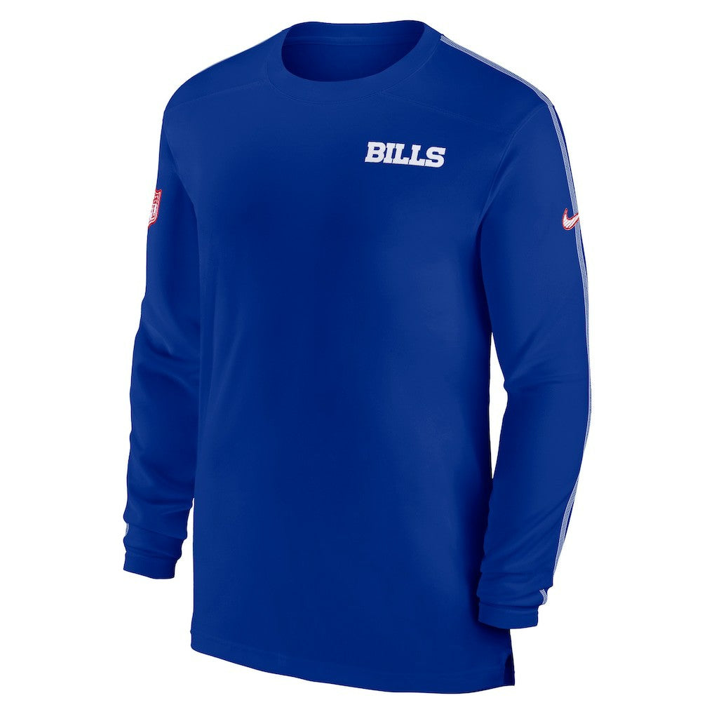 Sideline Coach UV Performance Long Sleeve T-Shirt - Buffalo Bills
