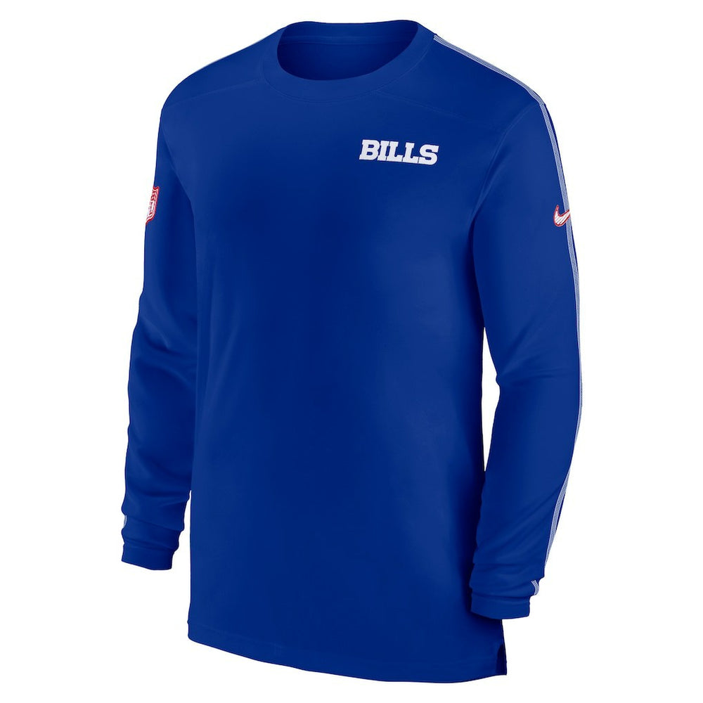 Sideline Coach UV Performance Long Sleeve T-Shirt - Buffalo Bills