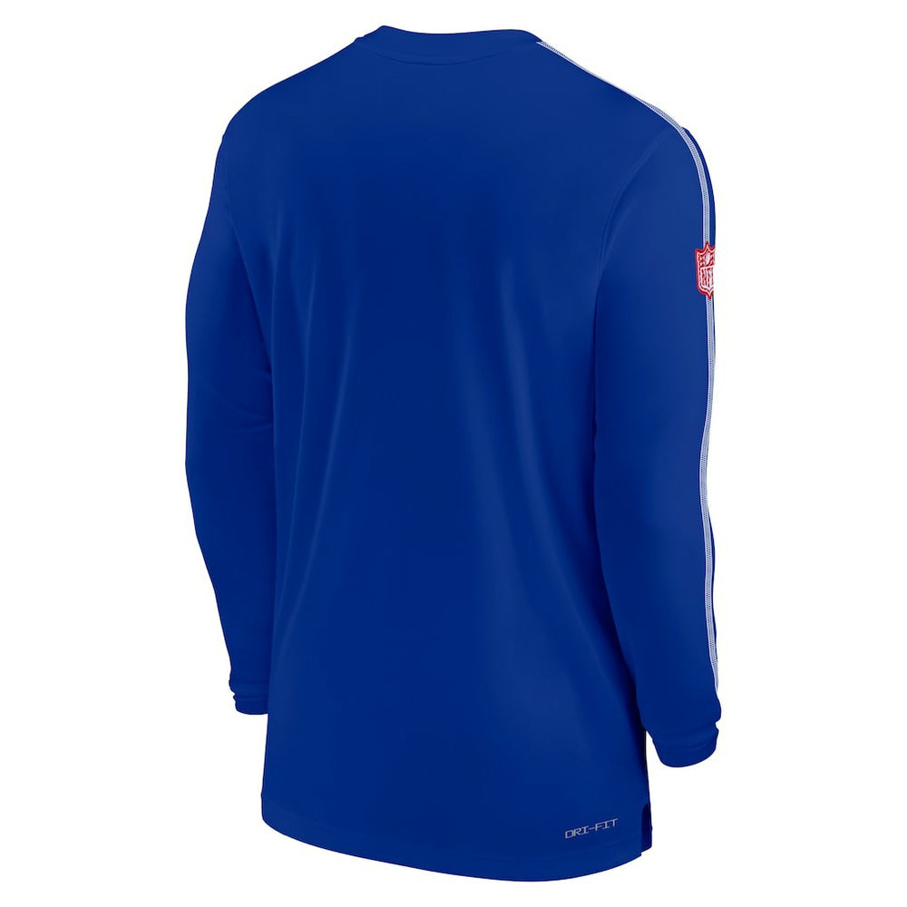 Sideline Coach UV Performance Long Sleeve T-Shirt - Buffalo Bills