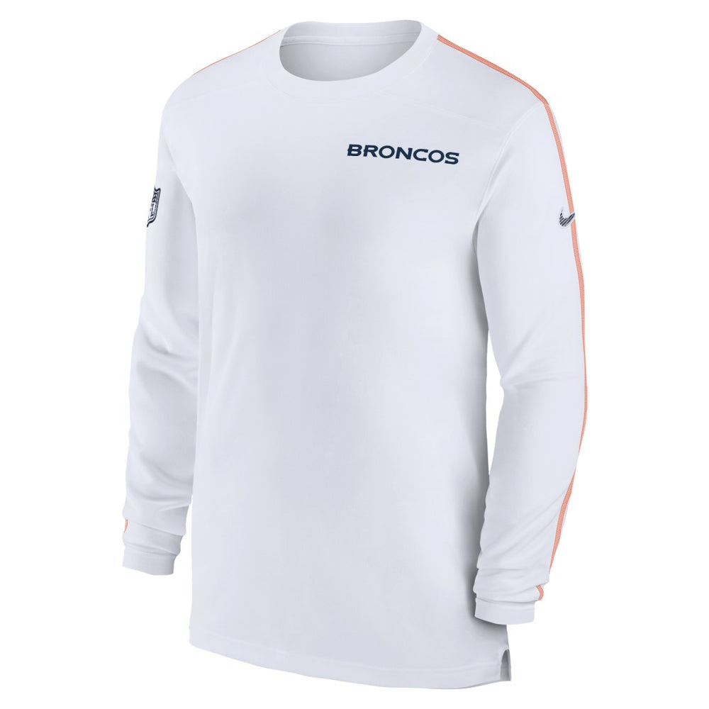 Sideline Coach UV Performance Long Sleeve T-Shirt - Denver Broncos