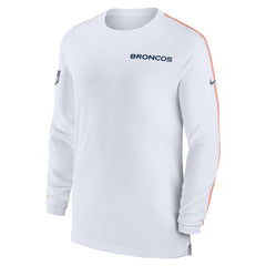 Sideline Coach UV Performance Long Sleeve T-Shirt - Denver Broncos