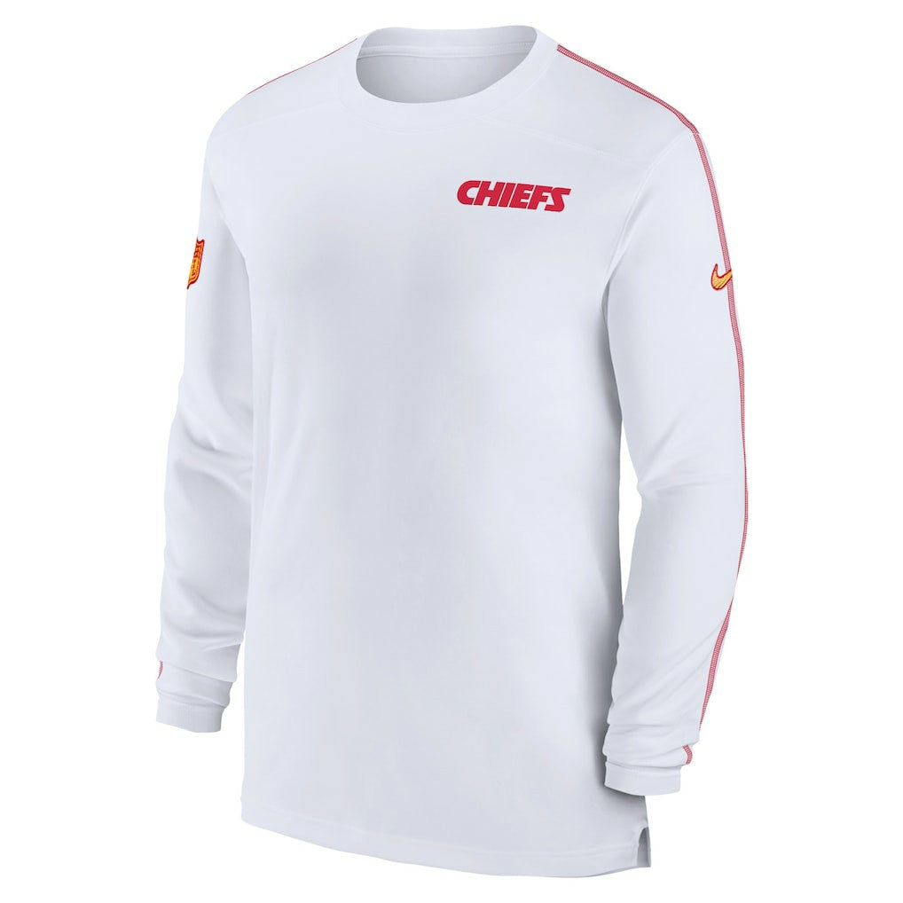 Sideline Coach UV Performance Long Sleeve T-Shirt - Kansas City Chiefs