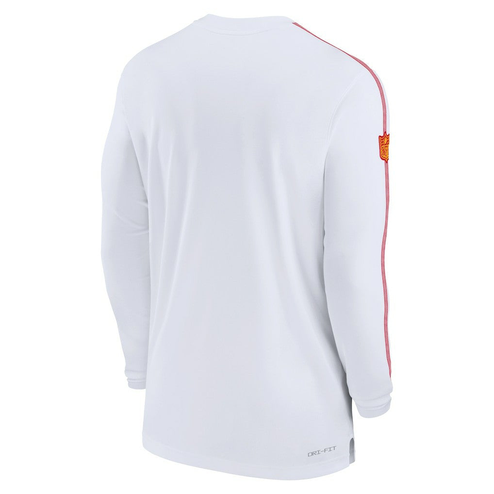 Sideline Coach UV Performance Long Sleeve T-Shirt - Kansas City Chiefs
