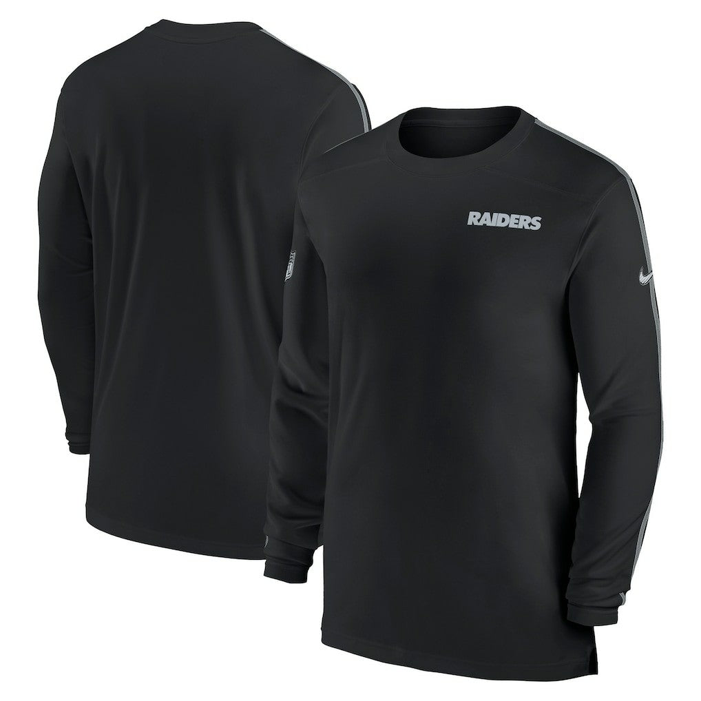 Sideline Coach UV Performance Long Sleeve T-Shirt - Las Vegas Raiders