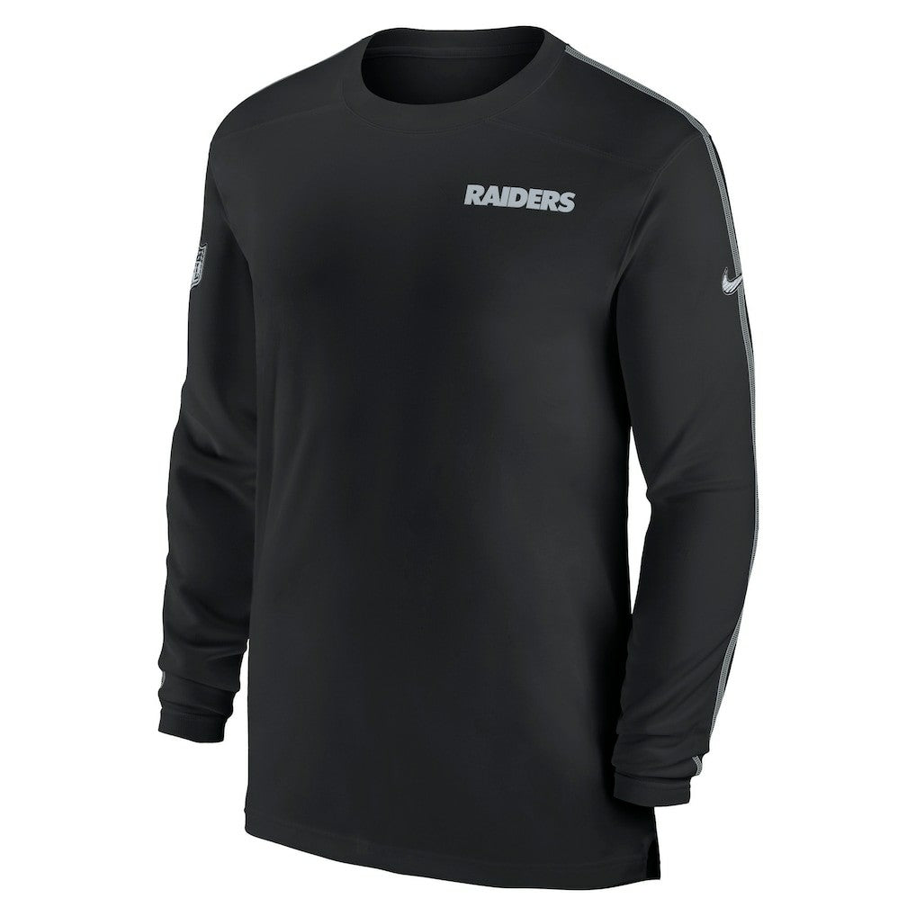 Sideline Coach UV Performance Long Sleeve T-Shirt - Las Vegas Raiders