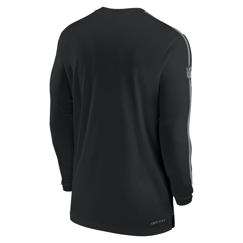 Sideline Coach UV Performance Long Sleeve T-Shirt - Las Vegas Raiders