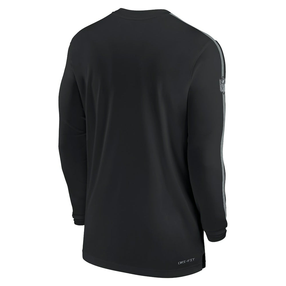 Sideline Coach UV Performance Long Sleeve T-Shirt - Las Vegas Raiders