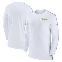Sideline Coach UV Performance Long Sleeve T-Shirt - Los Angeles Chargers
