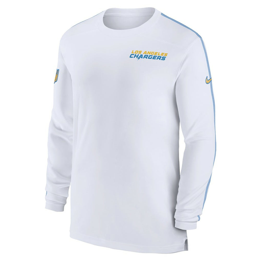 Sideline Coach UV Performance Long Sleeve T-Shirt - Los Angeles Chargers