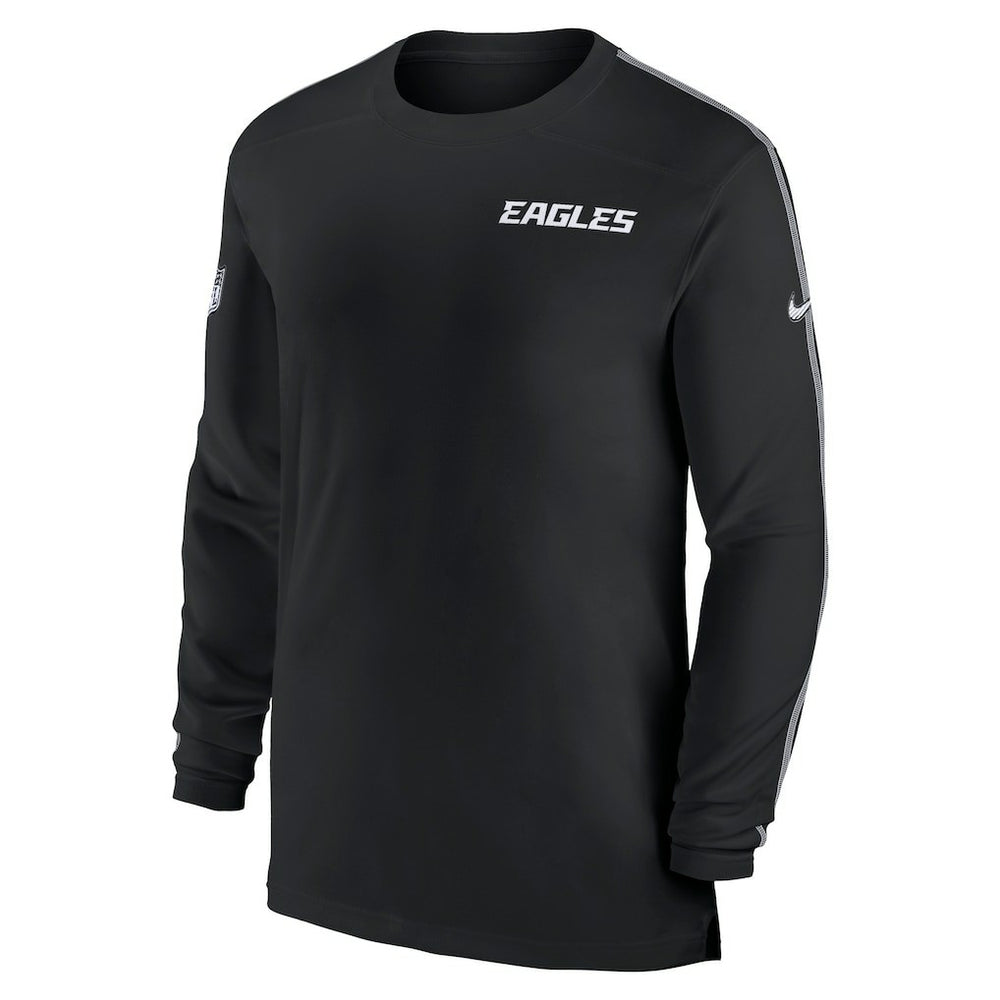 Sideline Coach UV Performance Long Sleeve T-Shirt - Philadelphia Eagles
