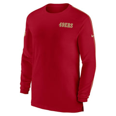 Sideline Coach UV Performance Long Sleeve T-Shirt - San Francisco 49ers