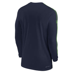 Sideline Coach UV Performance Long Sleeve T-Shirt - Seattle Seahawks