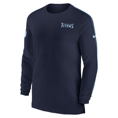 Sideline Coach UV Performance Long Sleeve T-Shirt - Tennessee Titans