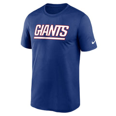 Primetime Legend Wordmark Performance T-Shirt - New York Giants