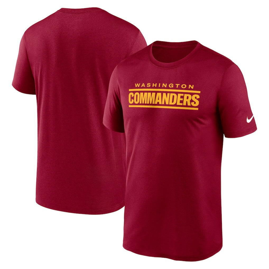 Primetime Legend Wordmark Performance T-Shirt - Washington Commanders